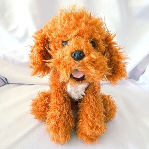 Gund Labradoodle Dog Plush Stuffed Toy Poppy Curly Floppy 12 Inch